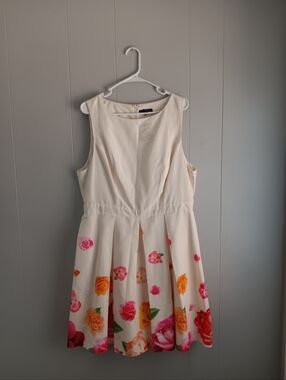 Isaac Mizeahi Floral Shift Dress NWOT Size 16